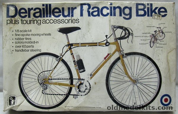 Entex 1/8 Racing or Touring Bicycle, 8225 plastic model kit